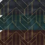Art Deco with Gold Faux Lines Geometric Art Deco Wallpaper Mural
