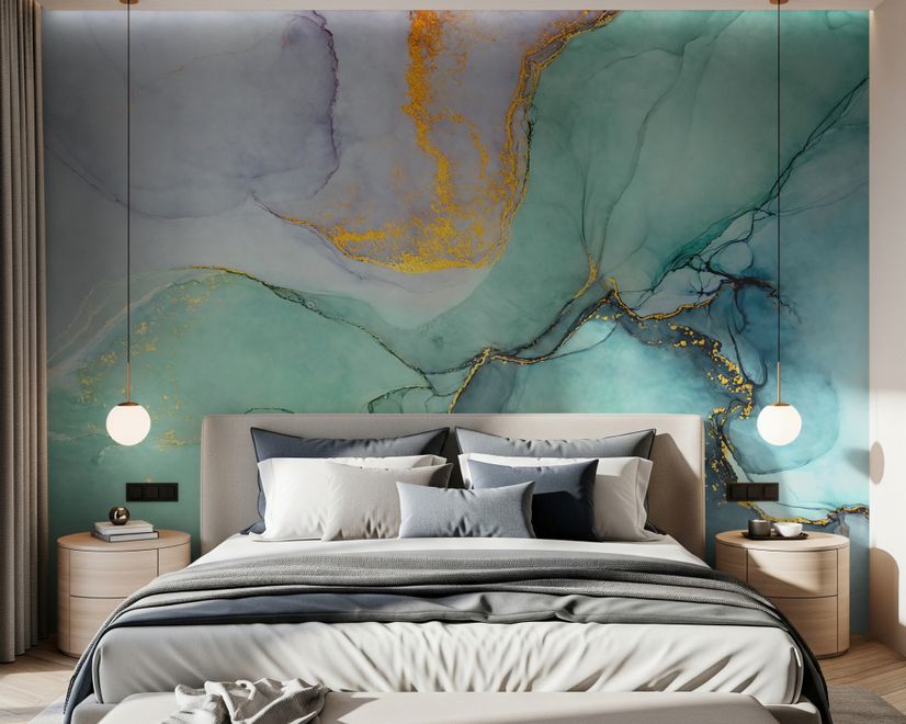 Colorful Marble Wallpaper Mural