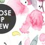 Watercolor Wildflower Wallpaper Mural