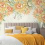 Papier peint panoramique tournesols dessin artistique