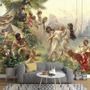 Oil Painting Abstract Angel Wallpaper Mural