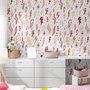 Papier peint motif éclair pour enfants