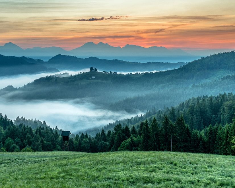 Mountain Scenic Landscape Wallpaper Mural