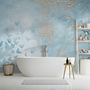 Abstract and Blue Butterfly Wallpaper Mural
