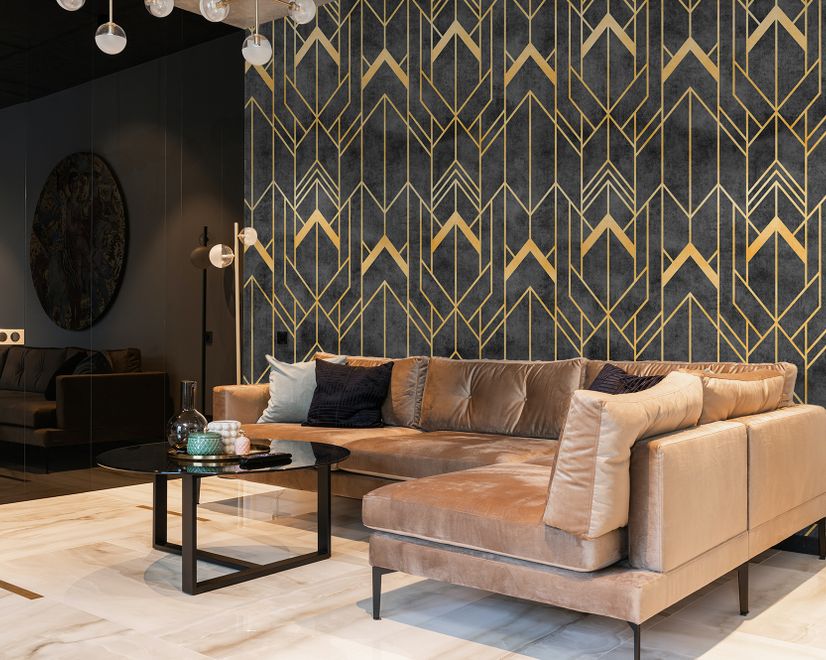 Geometric Art Deco Wallpaper Mural