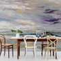Abstract Colorful Brush Wallpaper Mural
