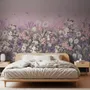 Soft Blooming Floral Meadow  Kids Wallpaper