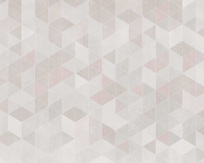 Skandinavischer Stil Pastell Geometrisches Design Fototapete - STIL 2