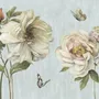 Vintage Peony Floral Wallpaper Mural