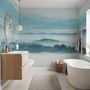 Misty Forest Landscape Wallpaper Mural