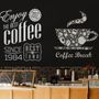 Coffee Mocha Typography Wallpaper Mural