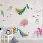 Papier peint animaux marins mignons chambre bébé