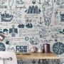 Papier peint panoramique encré pour enfants