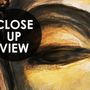 Dark Background Gautama Buddha Wallpaper Mural