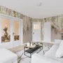 Neutral Tropical Palm Leaf Wallpaper Mural