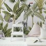 Banana Leaf with Toucan Koala Animals Wallpaper Mural