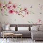 Pink Cherry Blossom Wallpaper Mural