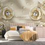 Pearl Anemone Floral Wallpaper Mural