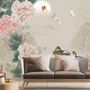 Nostalgic Peony Blossom Wallpaper Mural