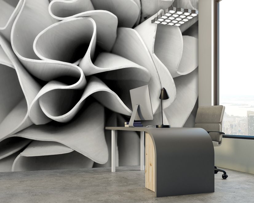Abstract 3D Look Architecture Wallpaper Mural