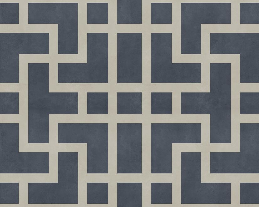 Modern Geometric Maze Wallpaper - STYLE 1