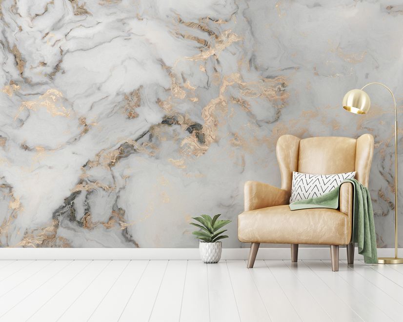 Abstract Marble Wallpaper Mural