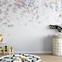 Vintage Floral Art Wallpaper Mural
