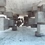 3D Look Abstract Geometric Corridor Wallpaper Mural