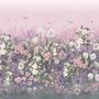 Soft Blooming Floral Meadow  Kids Wallpaper