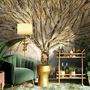 Watercolor Leafless Autumn Trees Wallpaper Mural