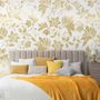 Damask Pattern Floral Art Wallpaper Mural