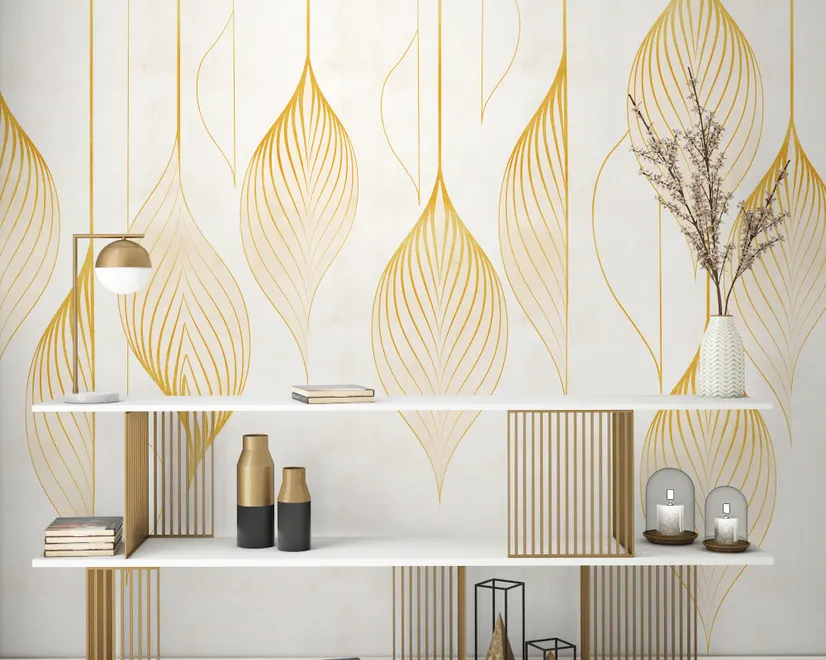 Abstract Geometric Art Wallpaper Mural