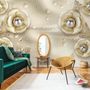 Pearl Anemone Floral Wallpaper Mural