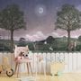 Kids Forest Animals Landscape Wallpaper Mural