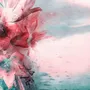 Abstract Lily Wallpaper Mural