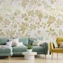 Damask Pattern Floral Art Wallpaper Mural