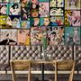Comic Pop Art Faces Wallpaper Mural