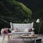 Aerial Nature Forest on Mountains View Wallpaper Mural