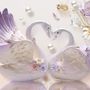 3D Embossed Look Swan Wallpaper Mural