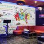 Papier peint panoramique graffiti musique rock de rue