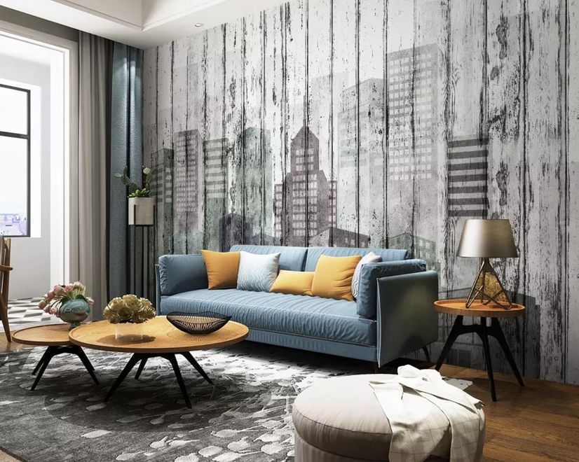 Cityscape Wallpaper Mural