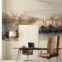 Seashore in Rural Life Historical Art Wallpaper Mural