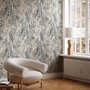 Watercolor Tropical Bird Garden Wallpaper Mural