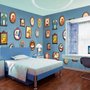 Papier peint panoramique pour cadre photo de dessins d'enfants