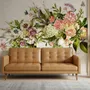 Vintage Hydrangea Floral Wallpaper Mural