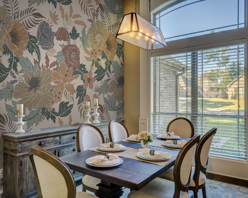 Bohemian Style Anemone Floral Bouquet Wallpaper Mural