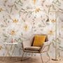Soft Magnolia Floral Wallpaper Mural
