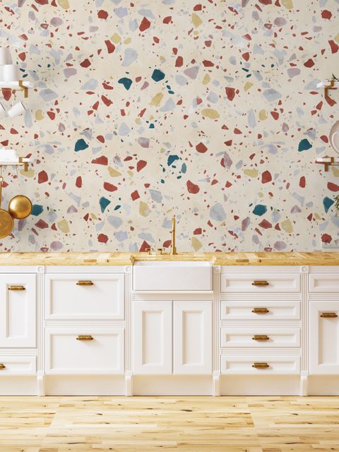 Soft Terrazzo Wallpaper Mural