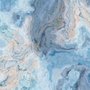 Papier peint panoramique à motifs de vagues turquoises