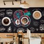 Papier peint panoramique café vintage